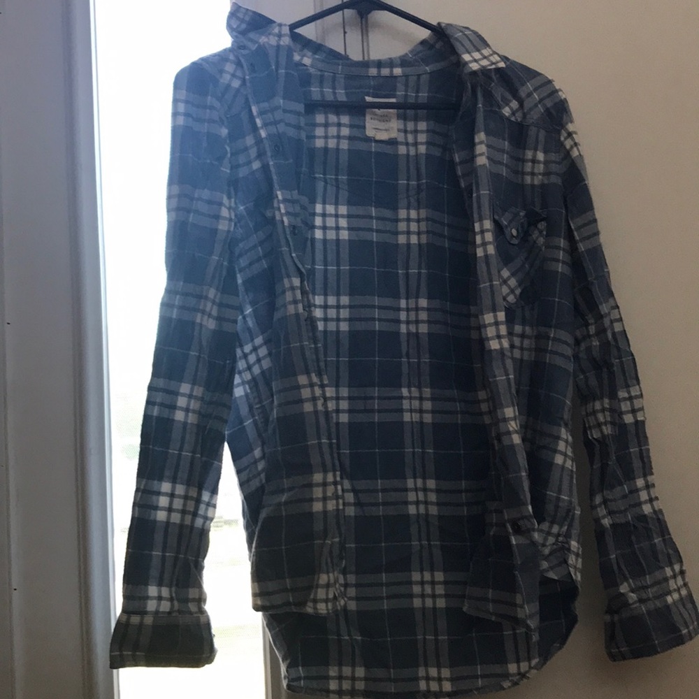 Plaid button up